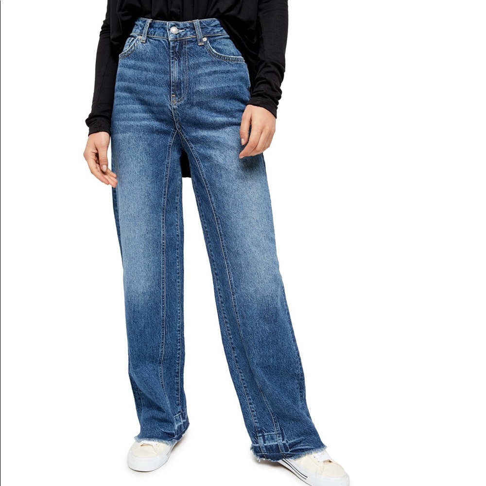 Free people/ We The Free slouch straight leg jeans